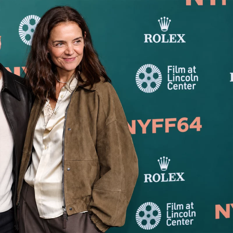NY Film Festival 2026 Katie Holmes Jacket