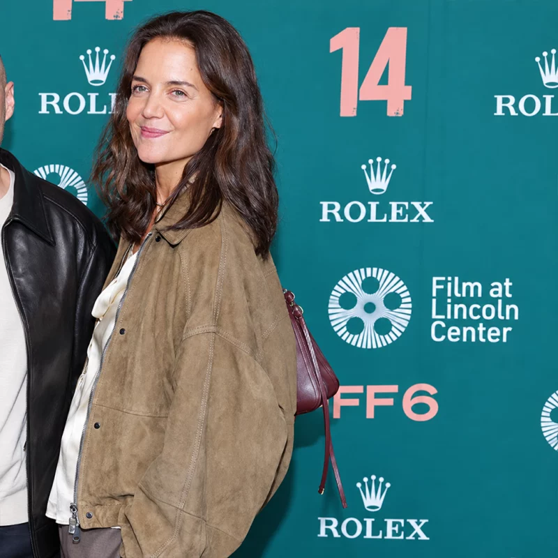 NY Film Festival 2026 Katie Holmes Jacket