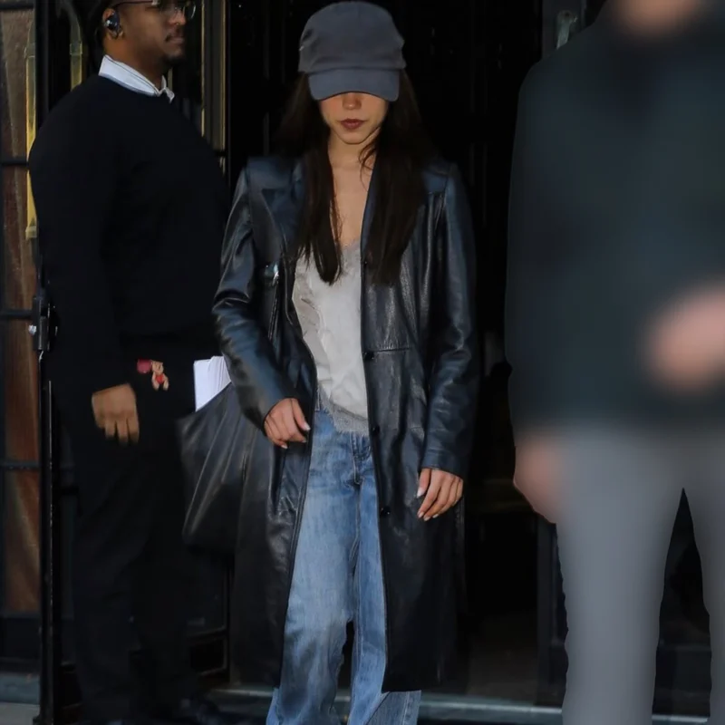 NYC 2026 Jenna Ortega Coat