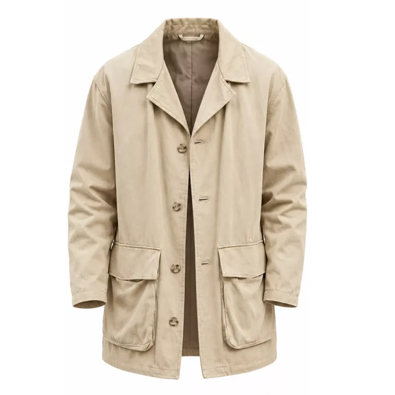 NY Dwayne Johnson Trench Coat