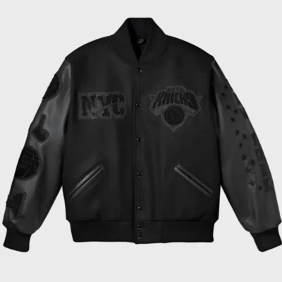 NY Knicks Champions Black Jacket