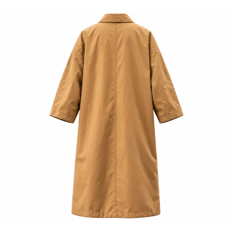 NYC Jennifer Lawrence Tan Brown Coat