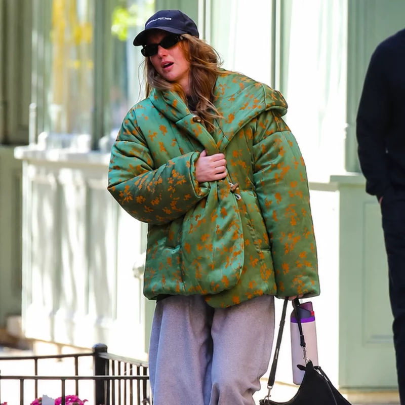 NYC Jennifer Lawrence Puffer Jacket