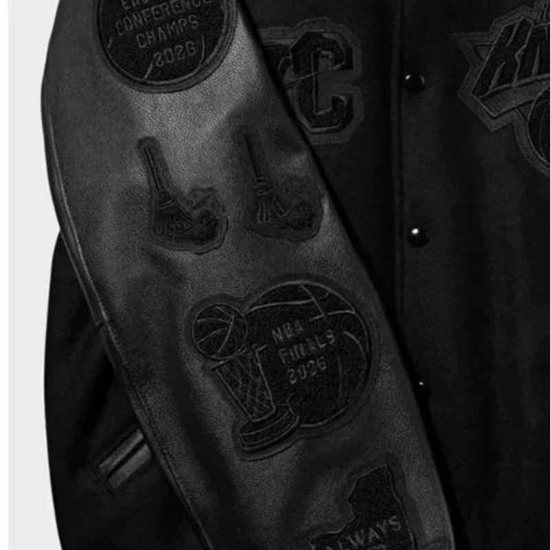 NY Knicks Champions Black Jacket