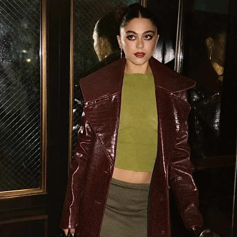 NYC Mika Abdalla Trench Coat