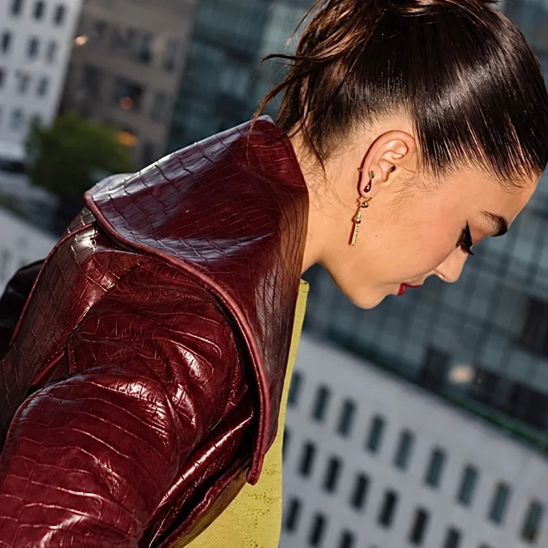 NYC Mika Abdalla Trench Coat