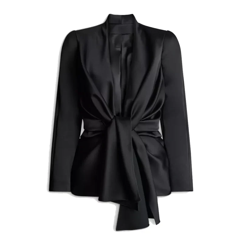 PFW Elizabeth Debicki Blazer