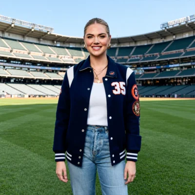 Comerica Park Kate Upton Jacket