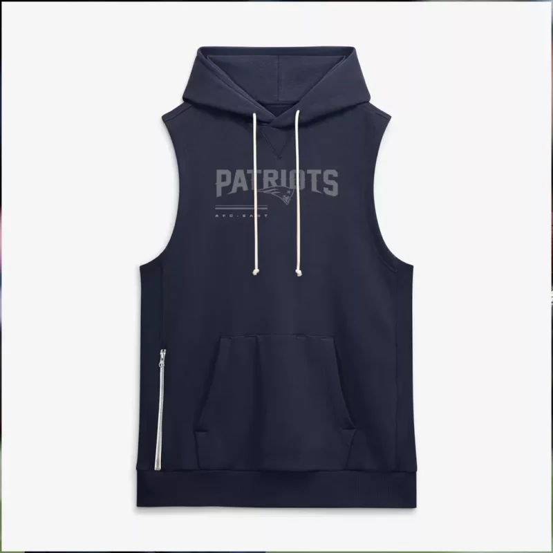 Patriots 2026 Hunter Henry Sleeveless Hoodie