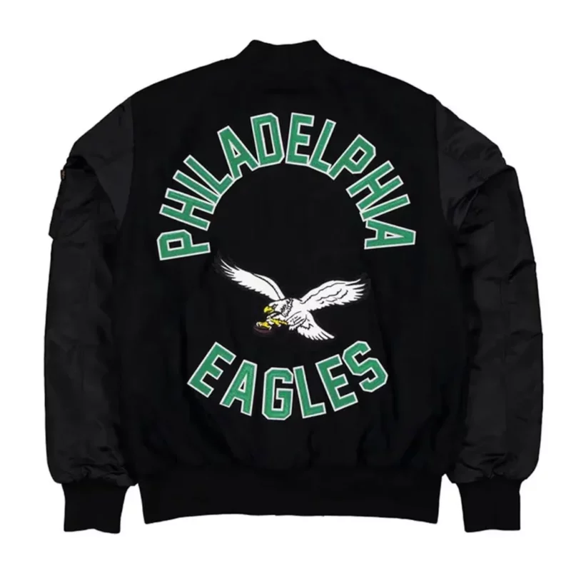 Philadelphia Eagles Ma-1 Varsity Jacket