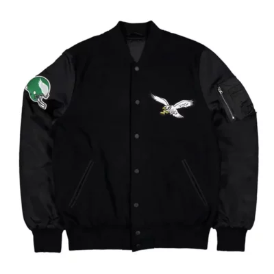 Philadelphia Eagles Ma-1 Varsity Jacket