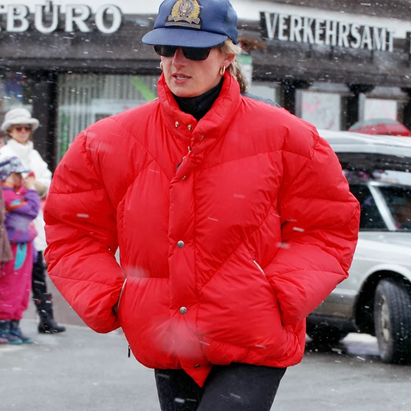 Princess Diana Red Jacket