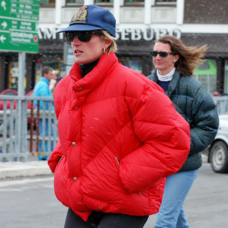 Princess Diana Red Jacket