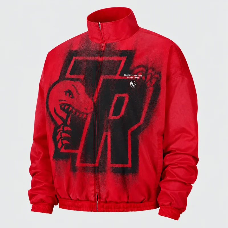 Team Raptors Vs Chicago RJ Barrett Ari val Jacket
