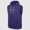 Preseason Baltimore Ravens Jesse Minter Sleeveless Hoodie