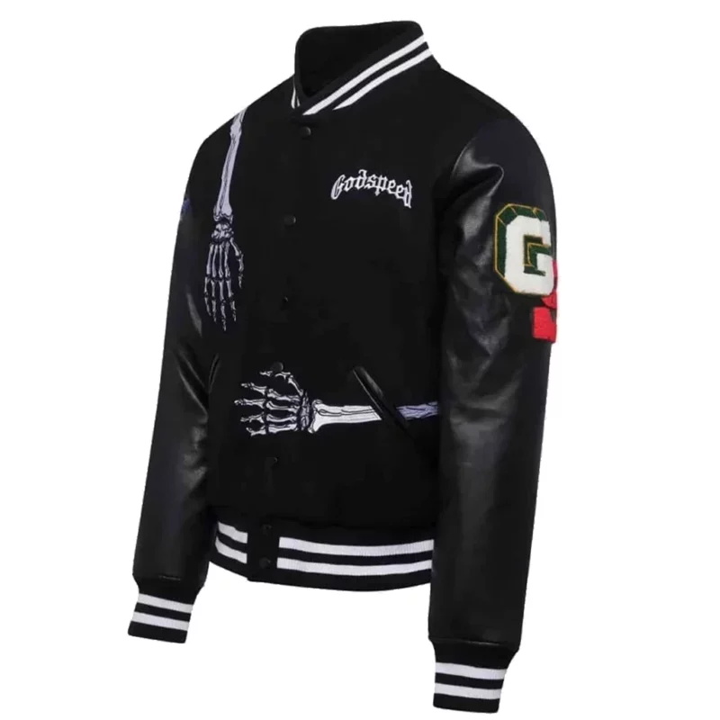 Rod Skull Varsity Jacket