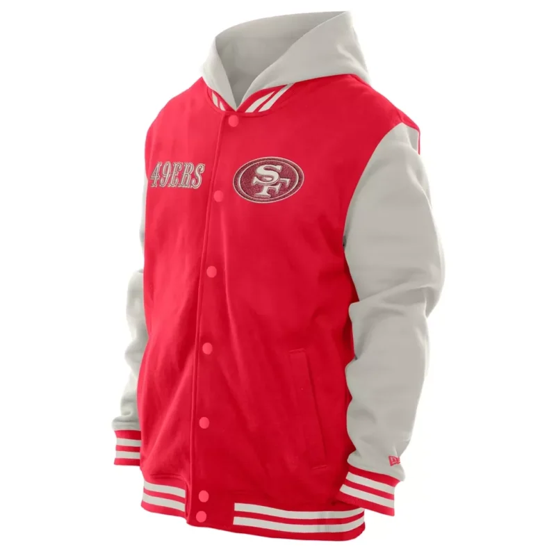 SF 49ers New Era Hooded Jacket