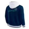 Seattle Mariners Blue Hooded Jacket