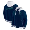 Seattle Mariners Blue Hooded Jacket