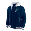 Seattle Mariners Blue Hooded Jacket