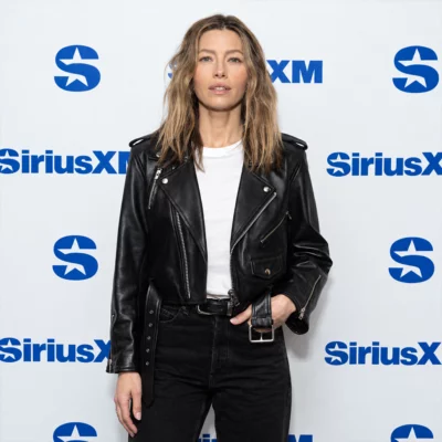 SiriusXM Promotion Jessica Biel Jacket