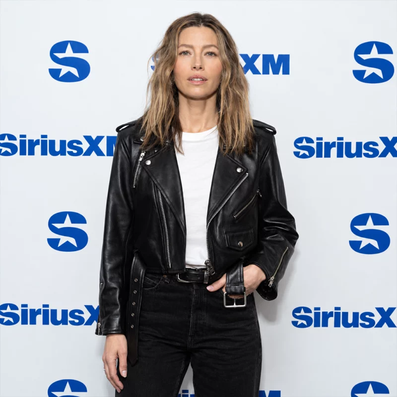 SiriusXM Promotion Jessica Biel Jacket