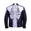 Skeleton Bones Leather Jacket