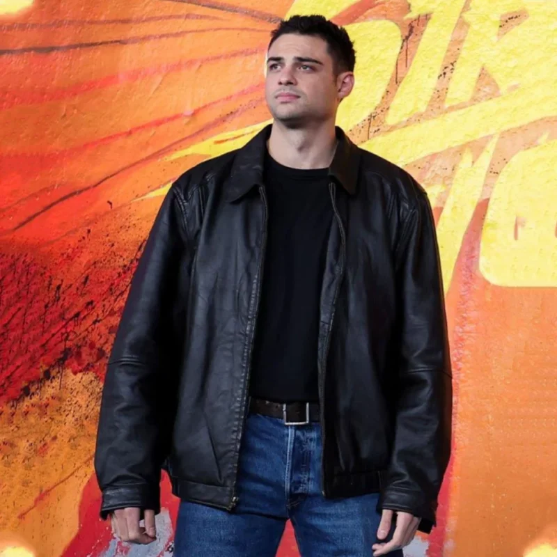Street Fighter Photocall 2026 Noah Centineo Jacket