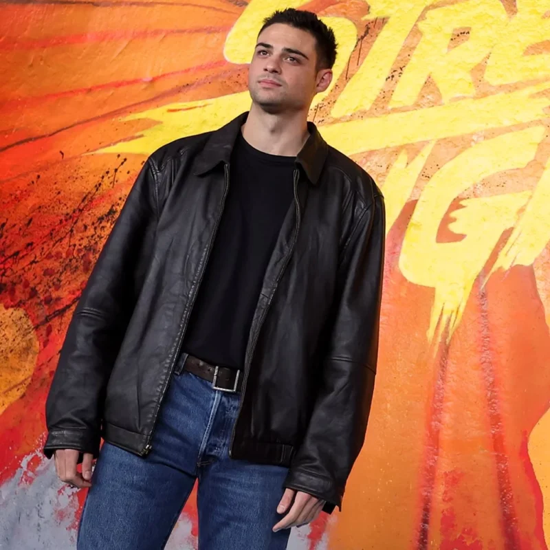 Street Fighter Photocall 2026 Noah Centineo Jacket