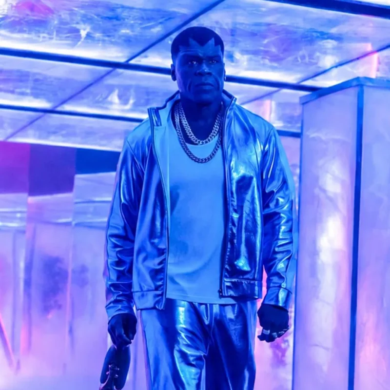 Street Fighter 50 Cent Satin Jacket