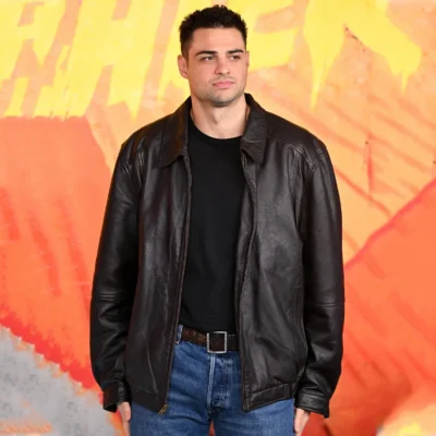 Street Fighter Photocall 2026 Noah Centineo Jacket