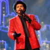 LV Halftime Show Abel Tesfaye Blazer