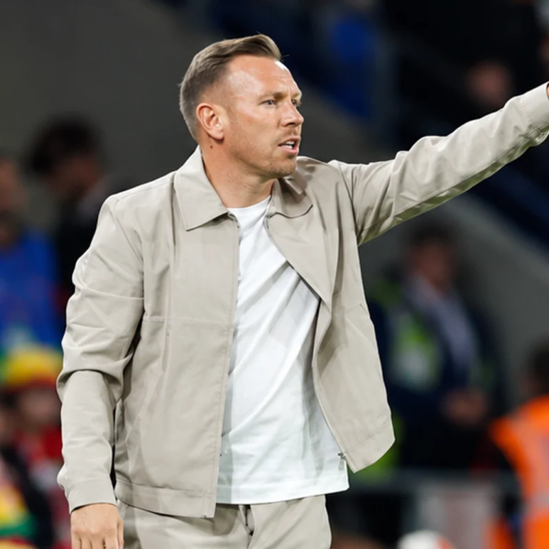 Wales Craig Bellamy Beige Jacket