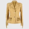 The Celebrity Traitors S02 Jerry Hall Blazer