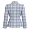 The Crown S5 Princess Diana Plaid Coat