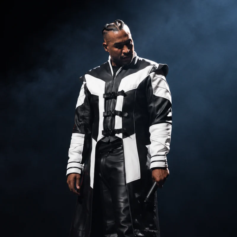 The Last King World Tour Don Omar Leather Coat