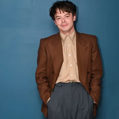 The Tonight Show Charlie Heaton Blazer