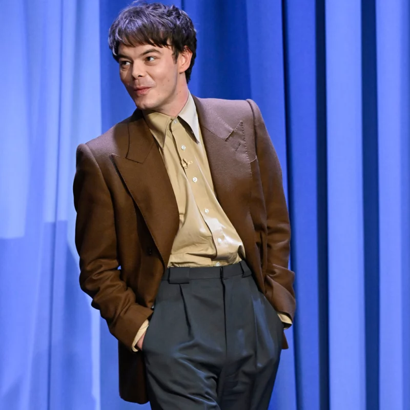 The Tonight Show Charlie Heaton Blazer