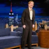 The Tonight Show 2026 Domhnall Gleeson Suit
