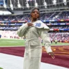 Tottenham Hotspur Stadium Simone Biles Coat