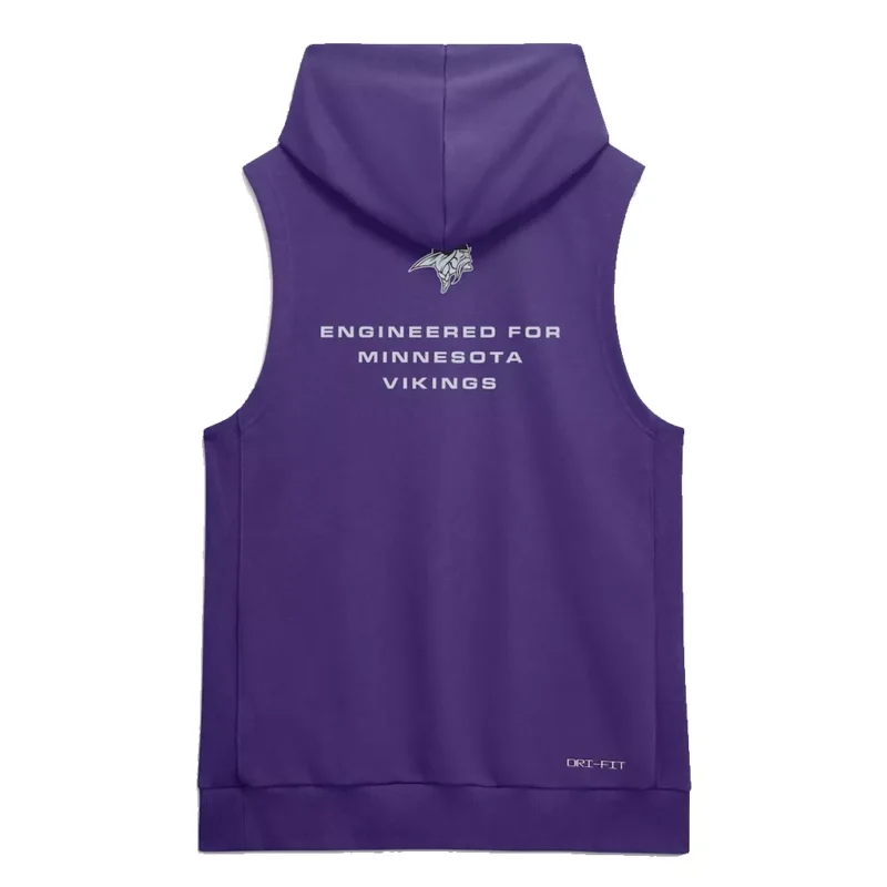 Minnesota Vikings Sleeveless Hoodie
