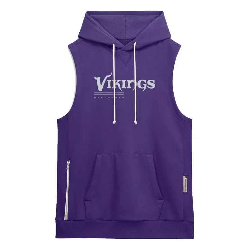 Minnesota Vikings Sleeveless Hoodie