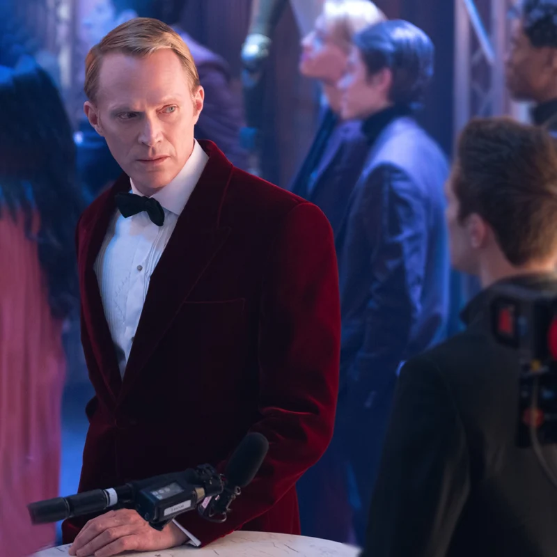 VisionQuest 2026 Paul Bettany Velvet Blazer