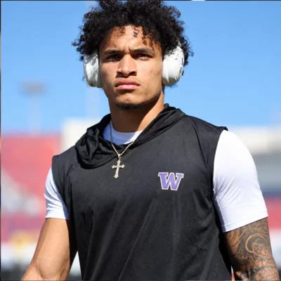 Washington Huskies Demond Williams Jr Sleeveless Hoodie