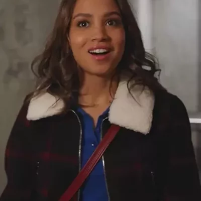 May Grant 9-1-1 Season 5 Shearling Jacket