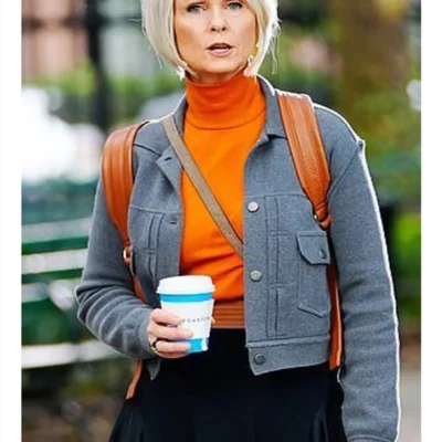 Cynthia Nixon And Just Like That Jacket