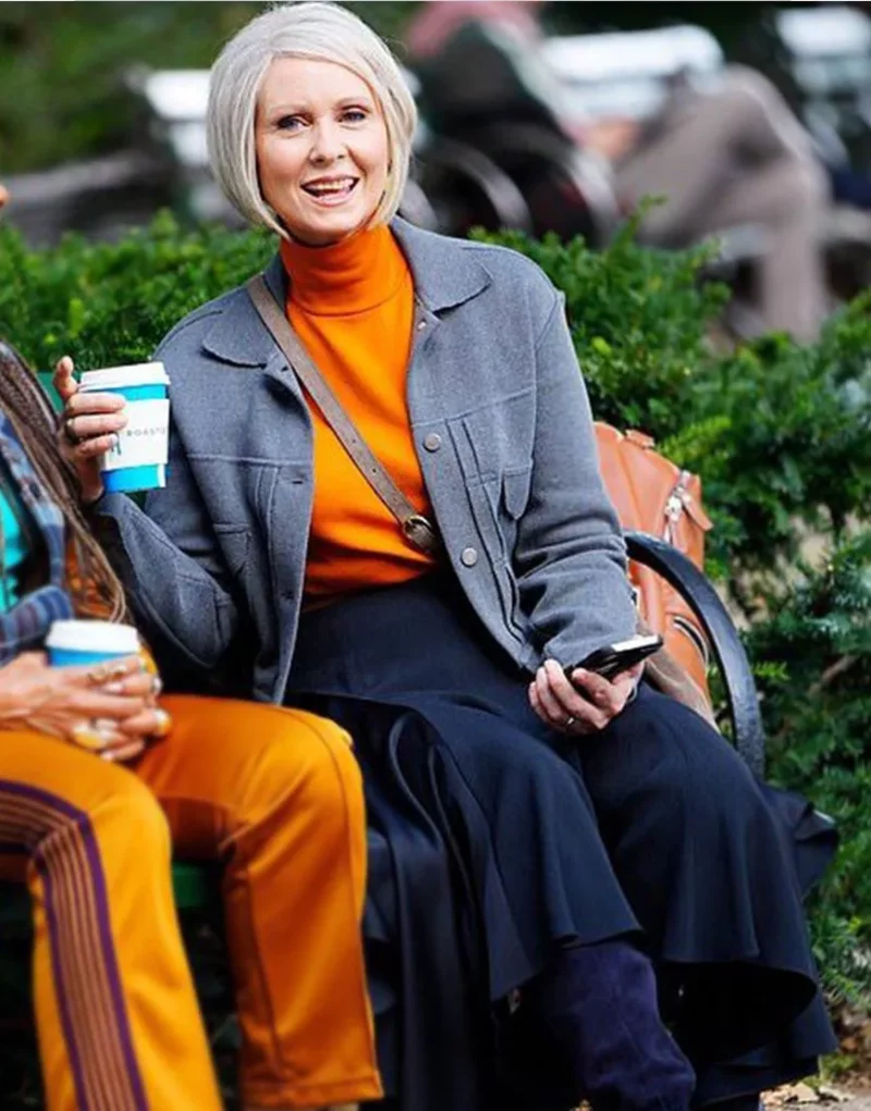 Cynthia Nixon And Just Like That Jacket