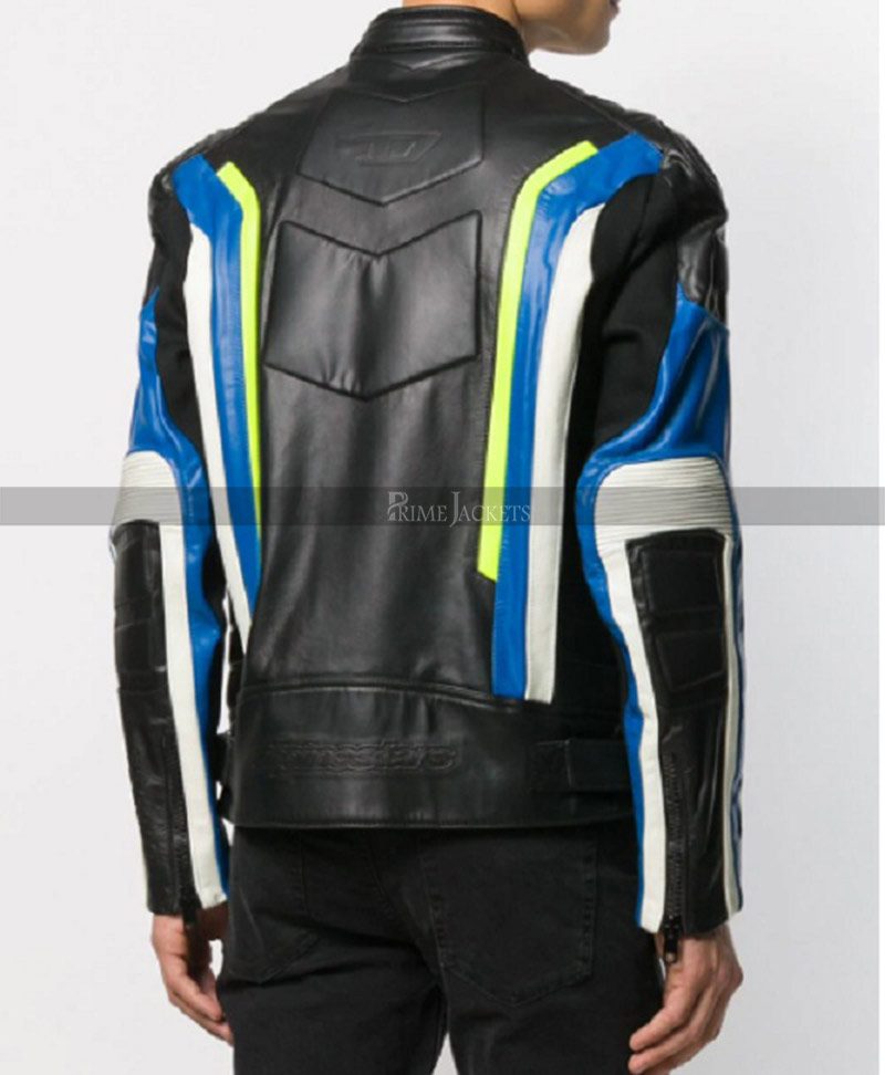 Men's Alpinestars Biker Leather Jacket