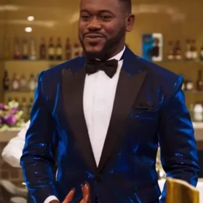 Blood Sisters Deyemi Okanlawon Blue Blazer