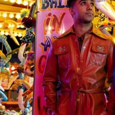 Sex Education S02 Anwar Leather Jacket